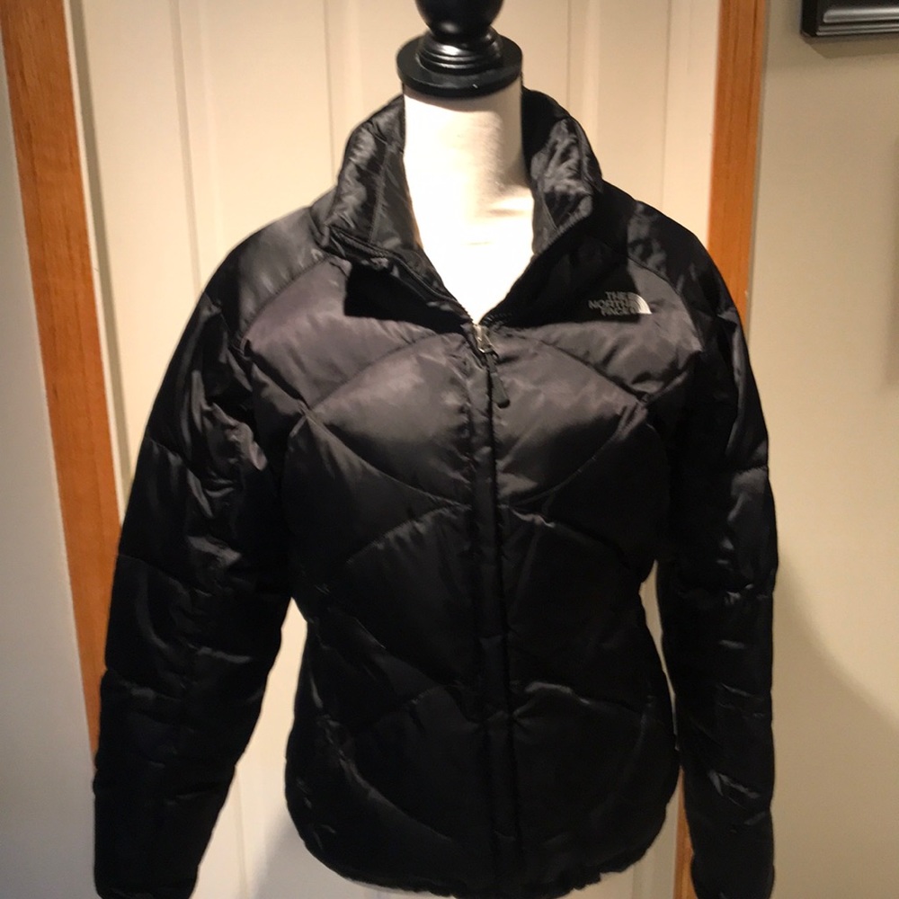 The North face black puffer jacket size medium